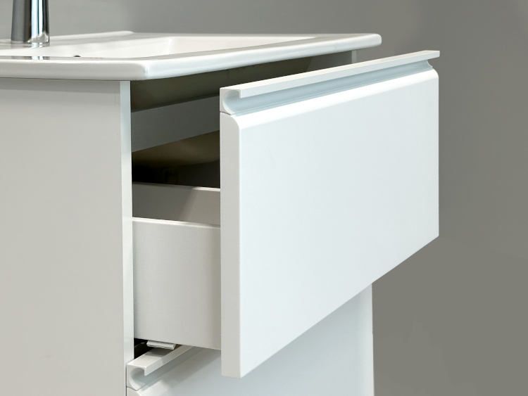 Vonios spintelė RB BATHROOM COSMOS, pakab., su praustuvu, balt. mat. sp., 81 x 50 x 39 cm-1