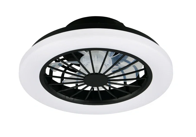 LED šviestuvas-ventiliatorius REALITY ROTSUND, 15+22W, 2700-6500K, 3000lm, Ø38cm, su pultu-0