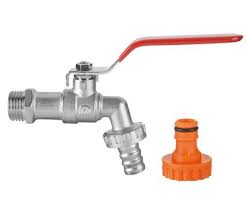 Sodo ventilis INVENA, 3/4", ilga rankena-0
