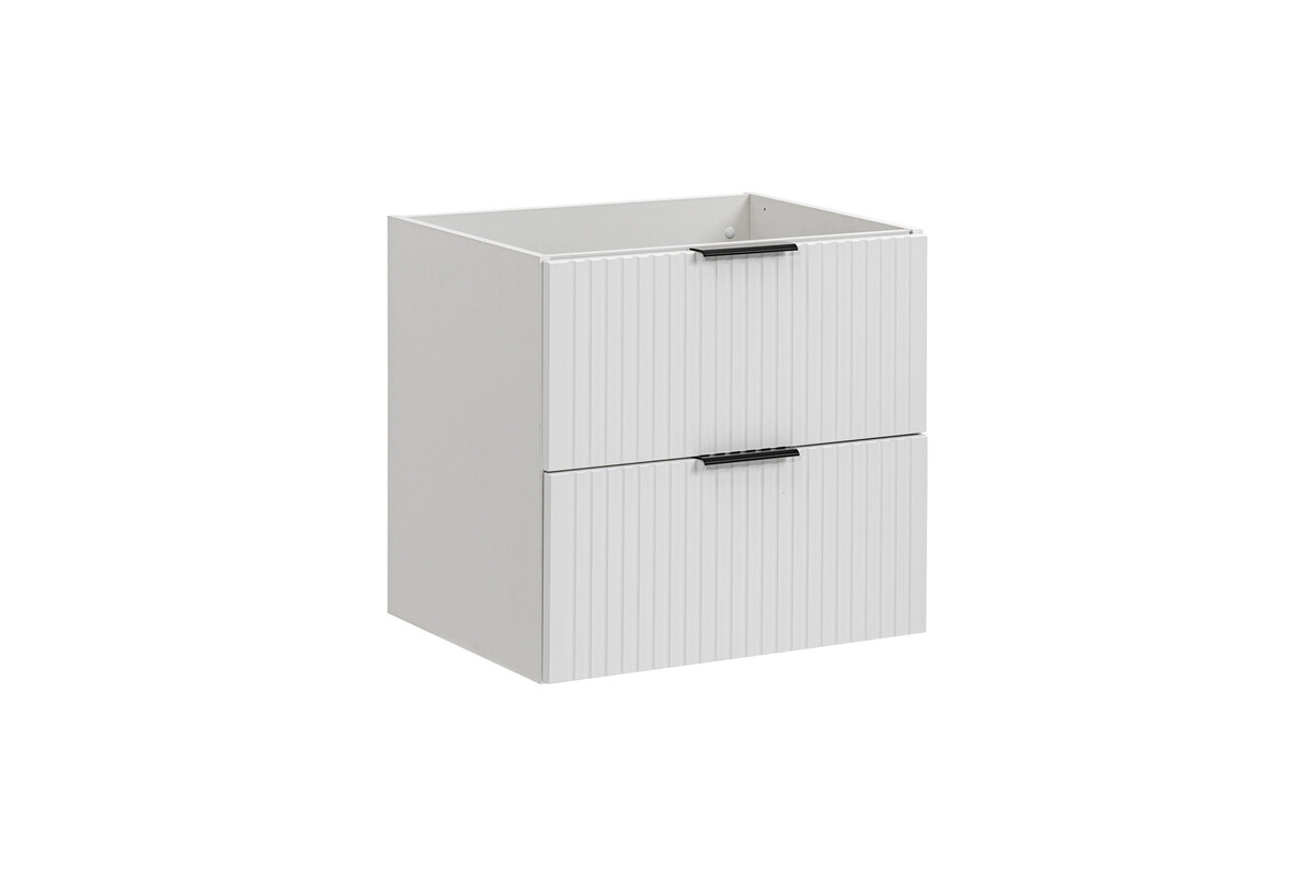 Apatinė vonios spintelė COMAD ADEL WHITE su stalviršiu 60 cm, balta/ąžuolo-1