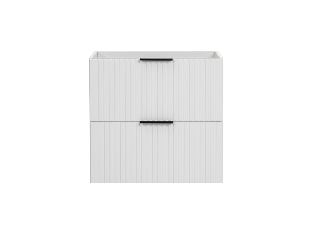 Apatinė vonios spintelė COMAD ADEL WHITE su stalviršiu 60 cm, balta/ąžuolo - 3