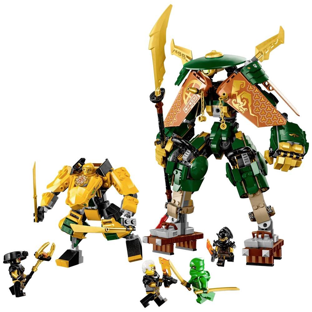 Konstruktorius LEGO Ninjago Lloyd and Arin's Ninja Team Mechs - 2
