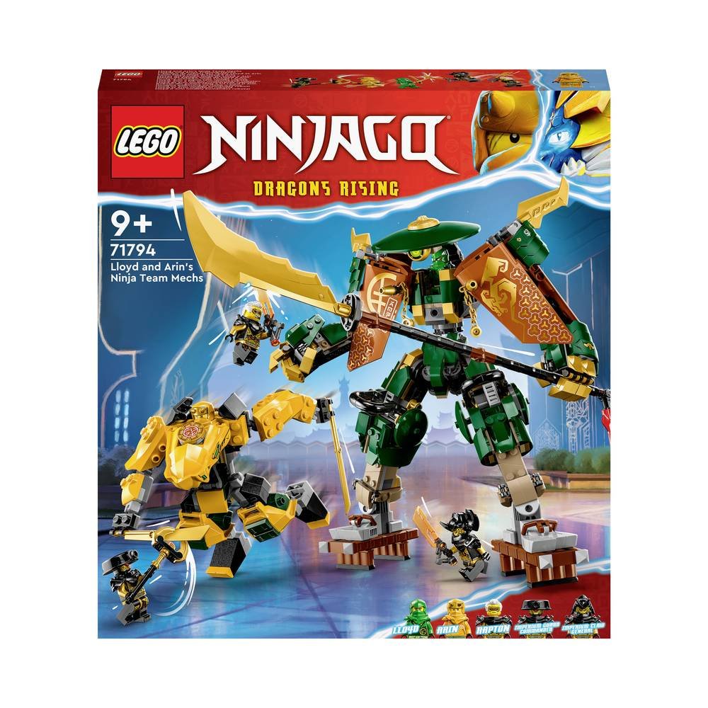 Konstruktorius LEGO Ninjago Lloyd and Arin's Ninja Team Mechs - 1