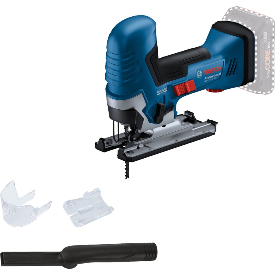 Akumuliatorinis siaurapjūklis BOSCH PRO GST 18V-125 S solo (be akum.)-0