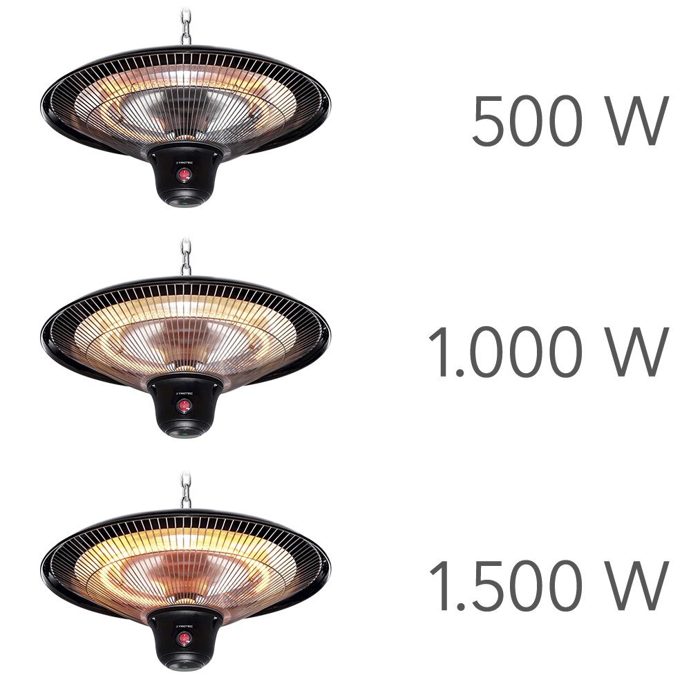 Anglies pluošto infraraudonųjų spindulių šildytuvas Trotec IR 1500 SC 06-00374-1