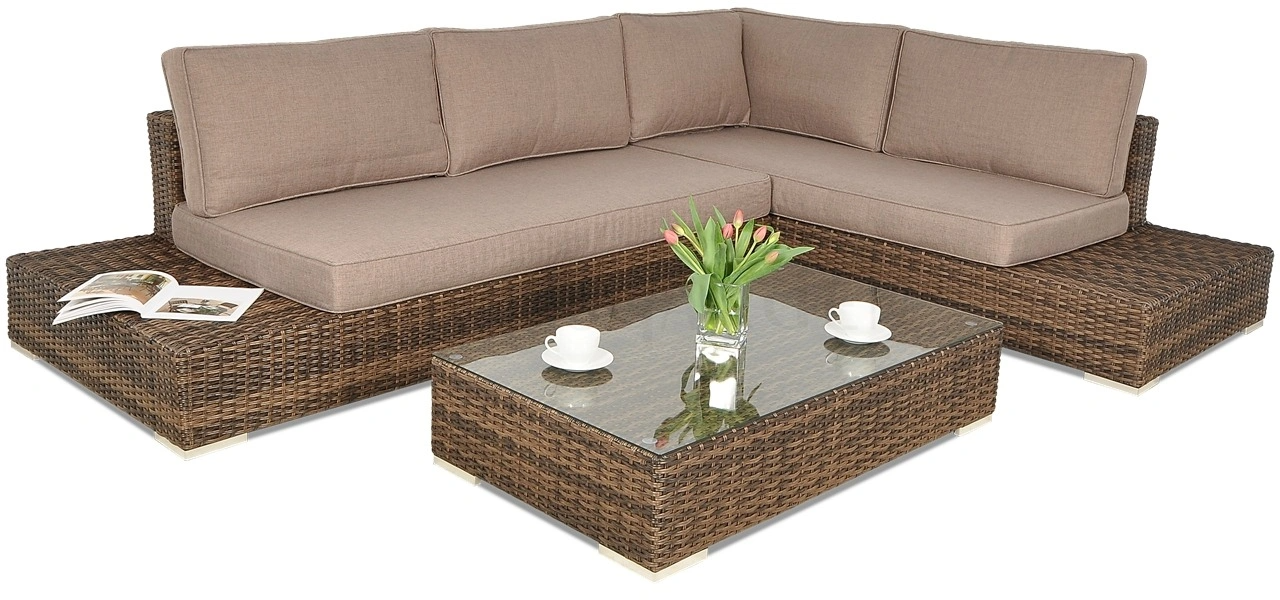 Lauko baldų komplektas VERONA BASIC, Brown-0