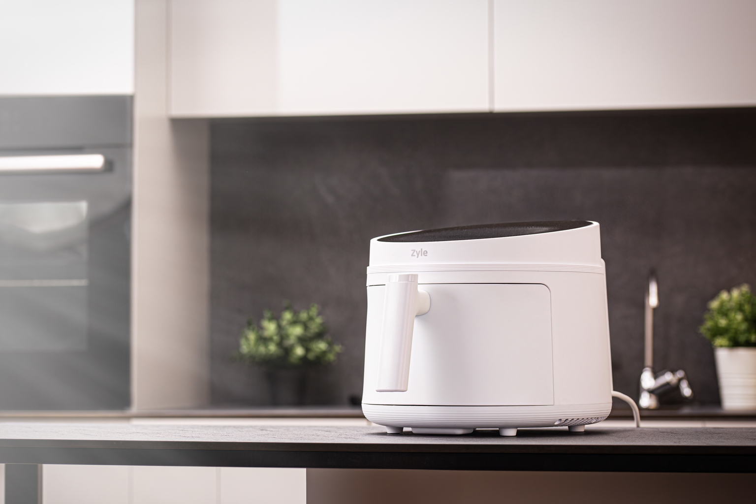 Karšto oro gruzdintuvė Zyle ZY502WAF, balta, 5 l, 1500 W - 7