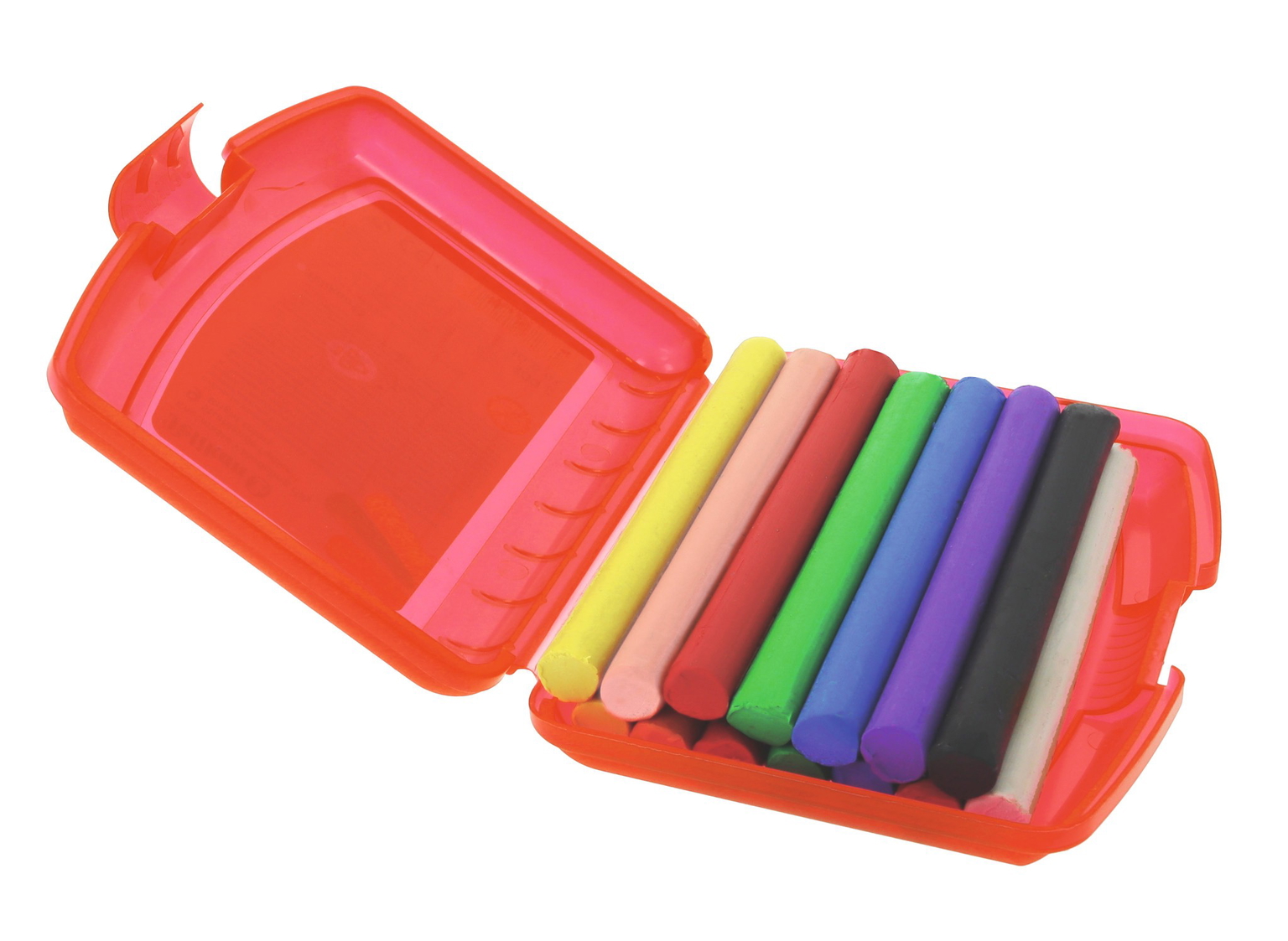 Plastilinas 10sp 240g raudona dėž-1