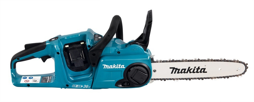 Akumuliatorinis grandininis pjūklas MAKITA DUC303Z, 2 x 18 V, 30 cm, 4,9 kg, be akumuliatoriaus-0