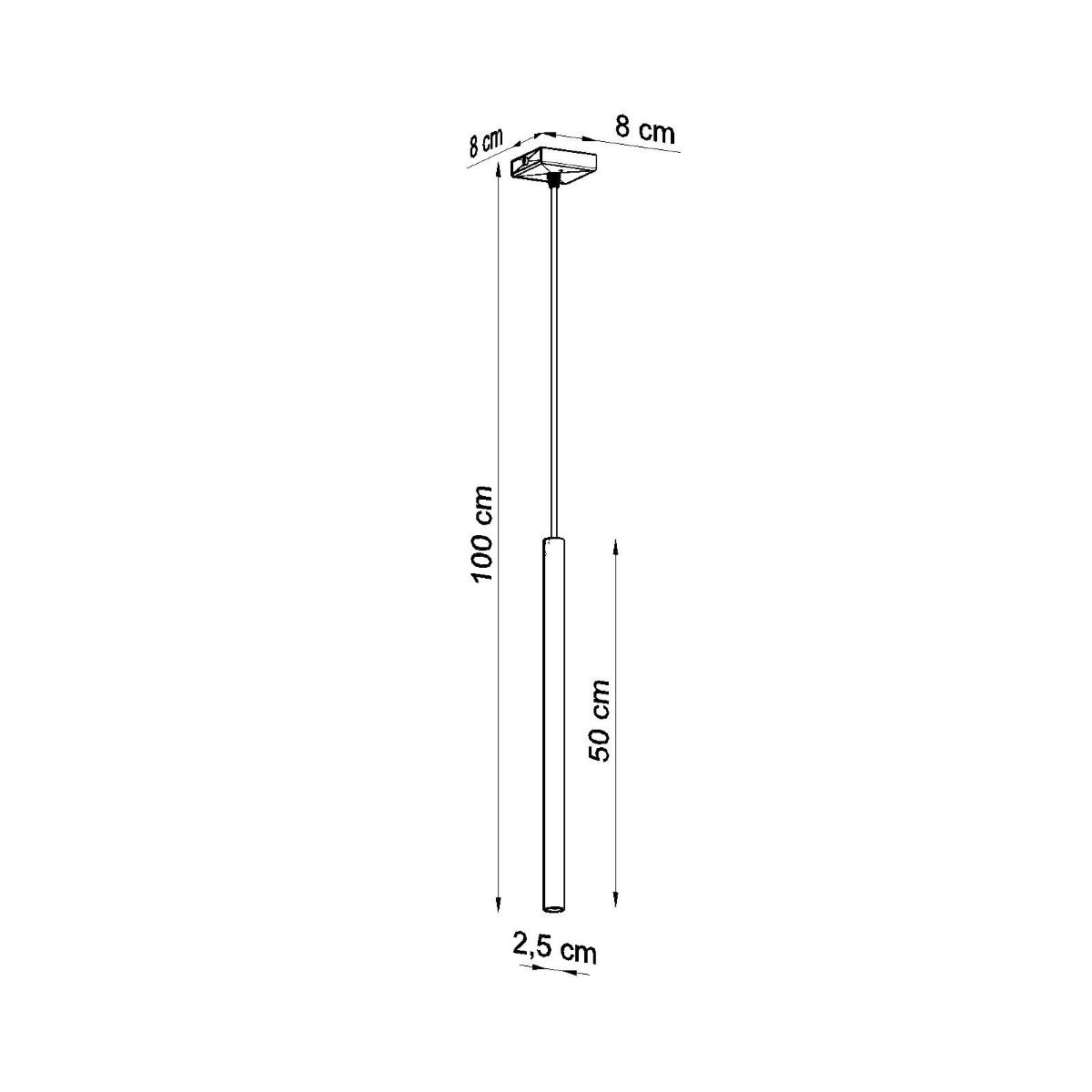 Pakabinamas šviestuvas SOLLUX PASTELO 1 baltas, 12 W - 4