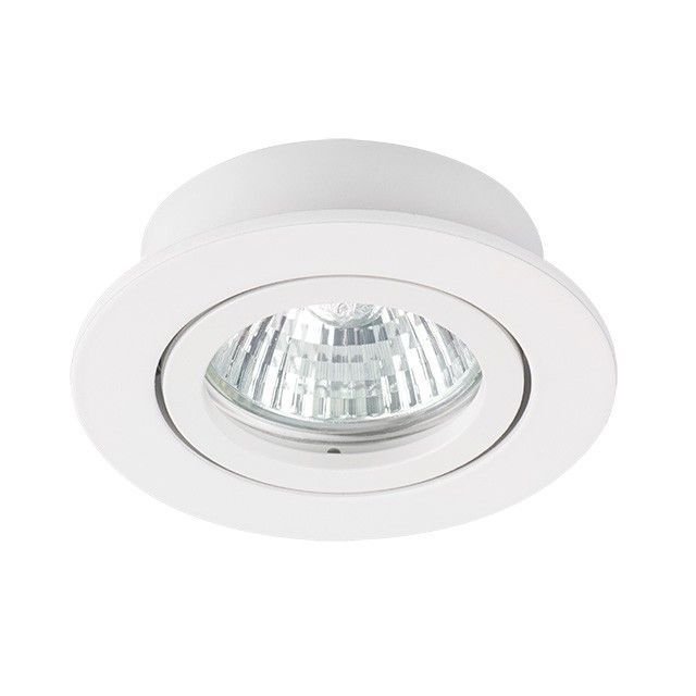 Įleidžiamasis šviestuvas KANLUX DALLA, 1 x max 50 W, Gx5.3, baltos sp., ø8,2 cm-0