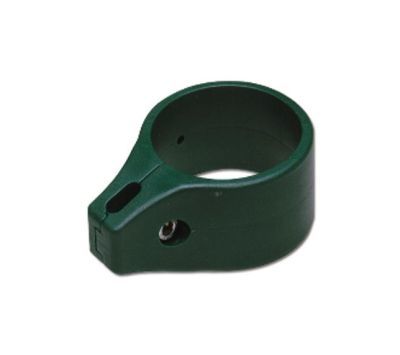 Galinės stulpo apkabos, žalios sp., 38 mm, 2 vnt.-0