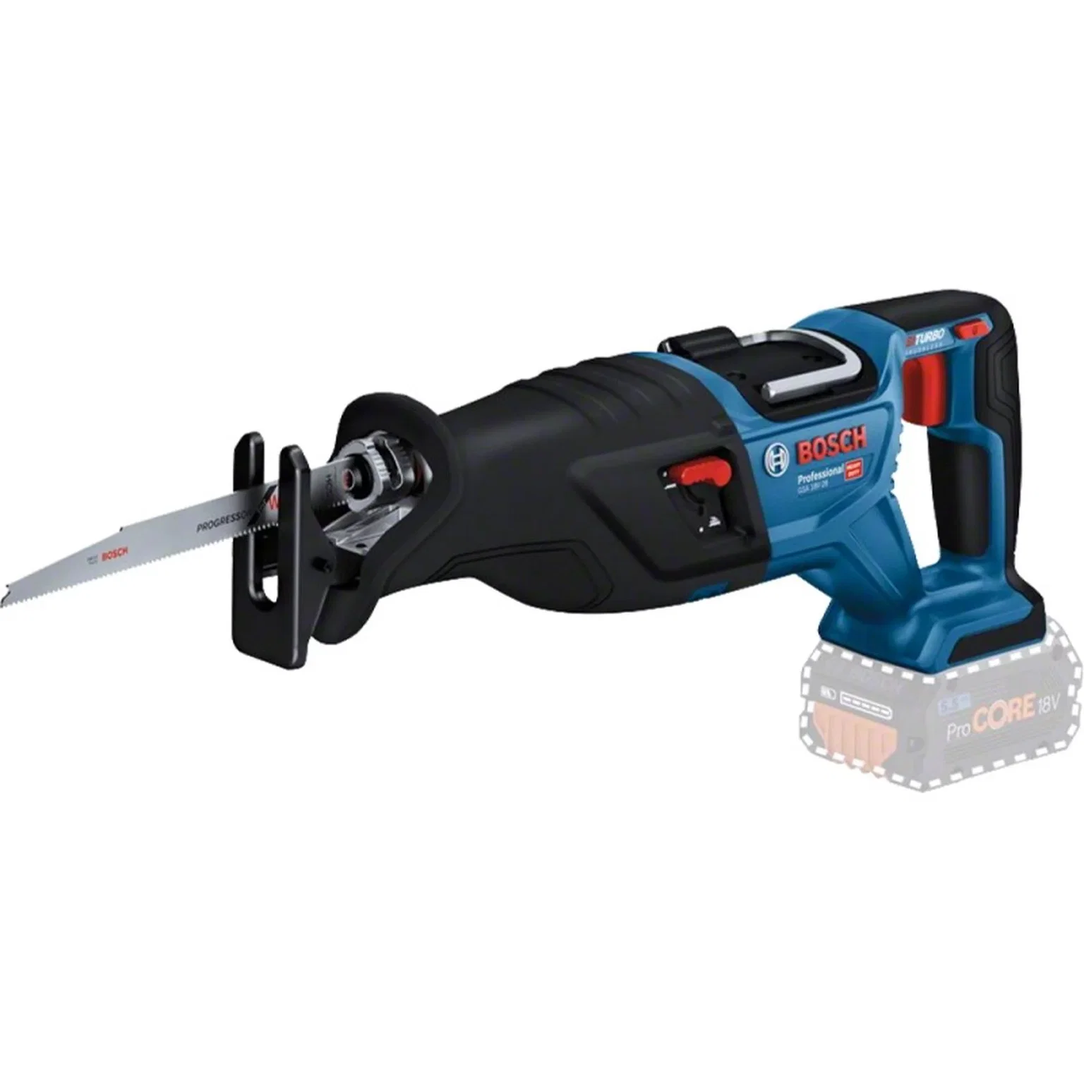 Akumuliatorinis tiesinis pjūklas BOSCH PRO GSA 18V-28 solo (be akum., su L-BOXX)-1