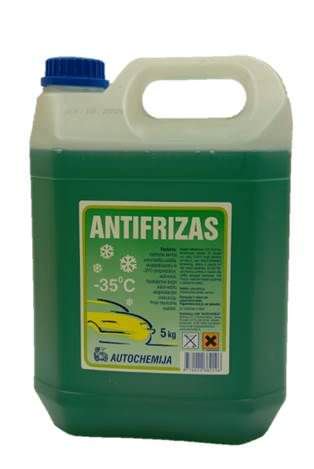 Aušinimo skystis AUTOCHEMIJA, -35°C, žalias, 5 kg