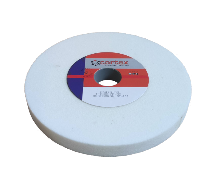 Galandinimo diskas CORTEX, 200 x 20 x 32 mm, F60, aliuminio oksidas