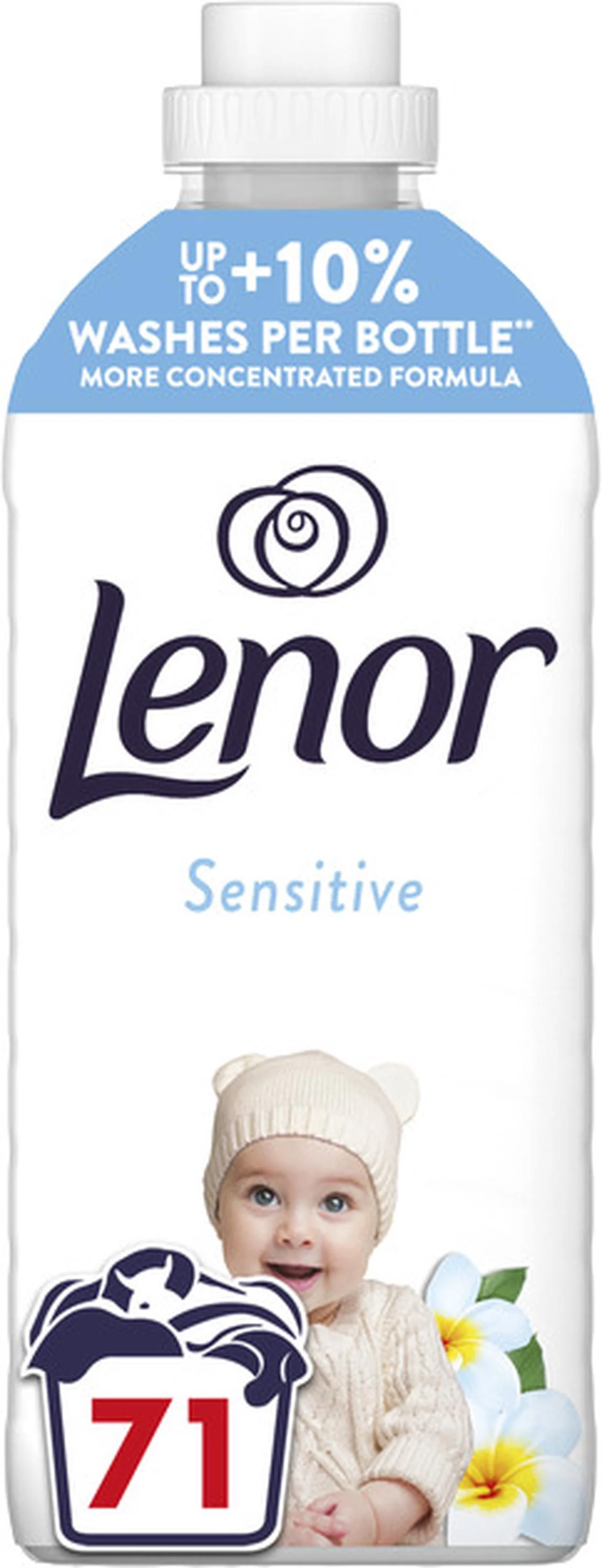 Minkštiklis LENOR Sensitive, 71 skalb., 1491 ml