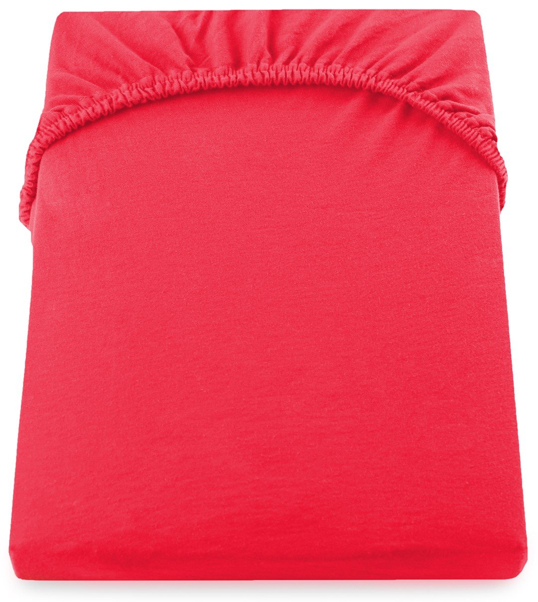 Jersey paklodė su guma Decoking NEPHRITE Red, 140x200 cm - 3