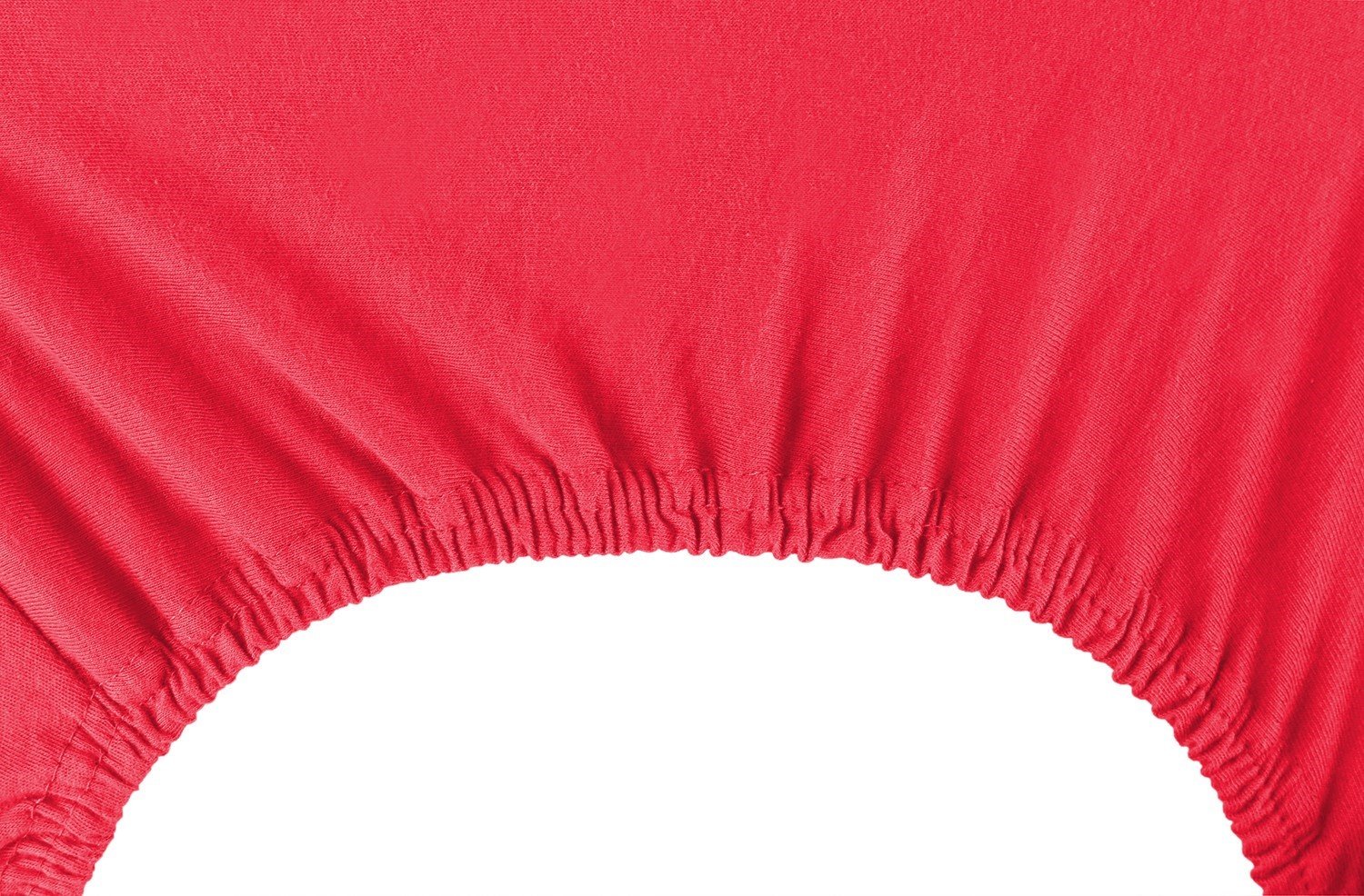Jersey paklodė su guma Decoking NEPHRITE Red, 140x200 cm - 4
