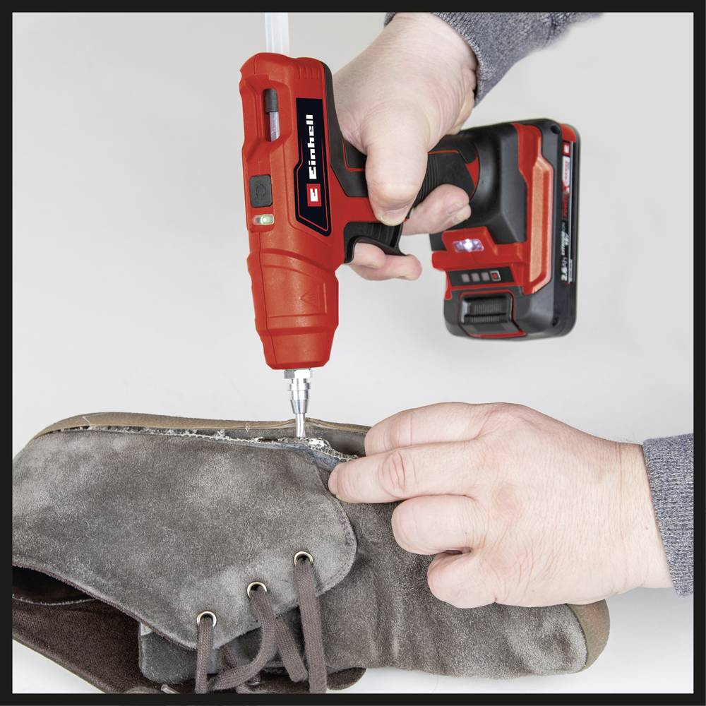 Akumuliatorinis klijų pistoletas EINHELL TE-CG 18 Li-Solo, 18 V, 11 mm, be akumuliatoriaus - 3