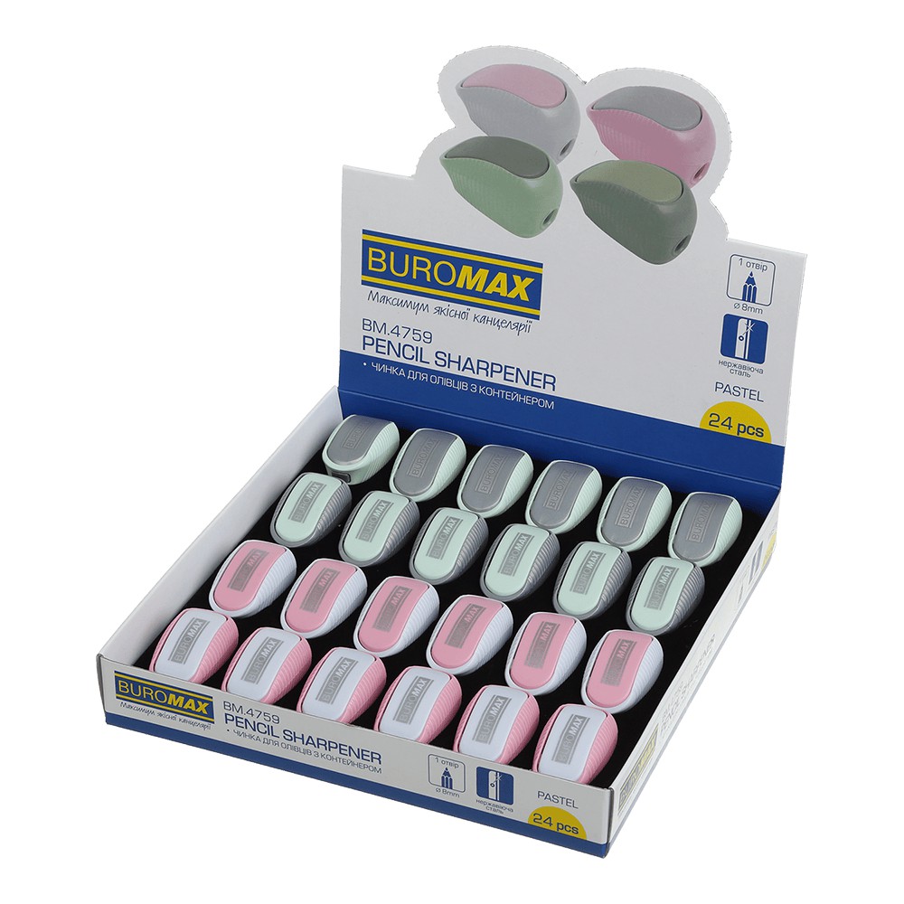 Drožtukas su konteineriu PASTEL-0