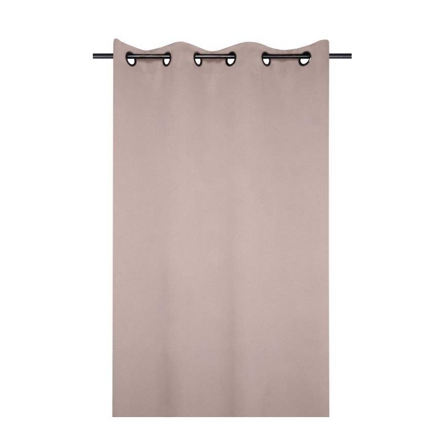 Naktinė užuolaida NOTTE Blackout, su žiedais, kreminės sp., 135 x 250 cm, 100 % PES-1