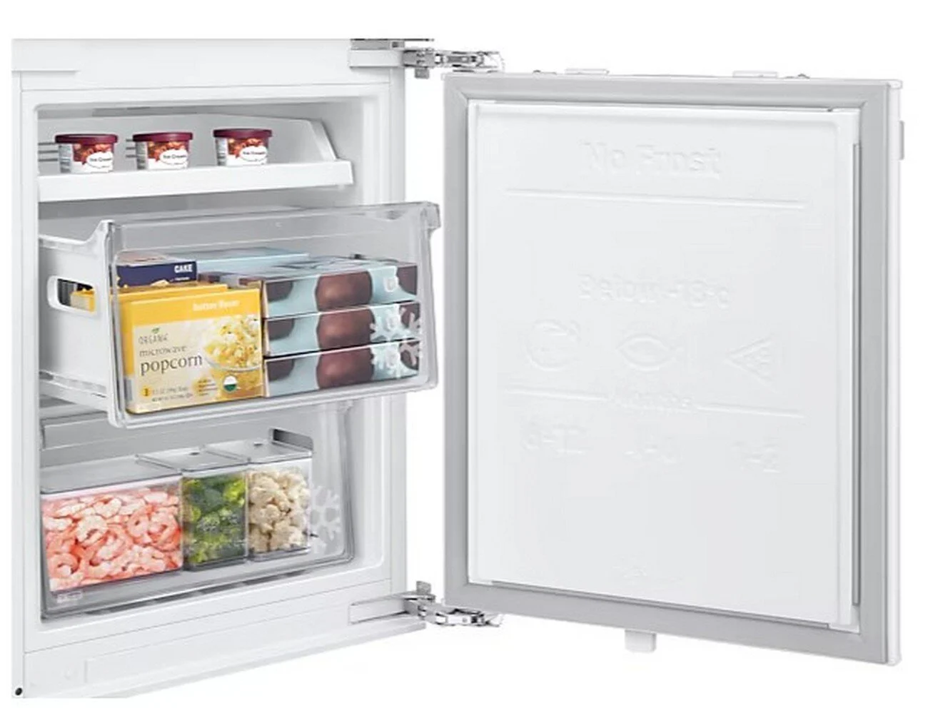 Įmontuojamas šaldytuvas SAMSUNG BRB70F30AEF0EO, 193,5 cm - 3