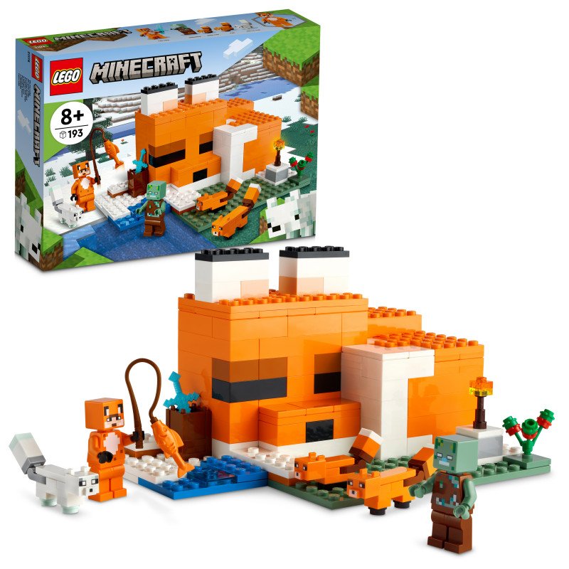 Konstruktorius LEGO MINECRAFT THE FOX LODGE - 2