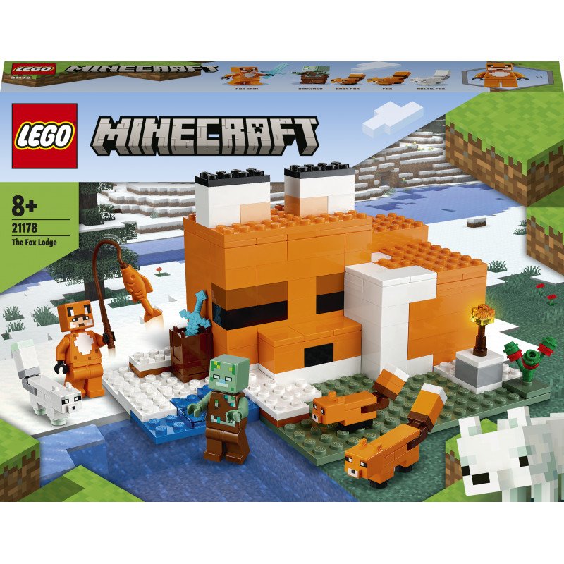 Konstruktorius LEGO MINECRAFT THE FOX LODGE