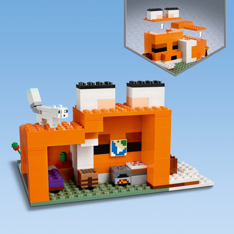 Konstruktorius LEGO MINECRAFT THE FOX LODGE - 4