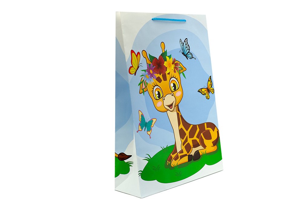 Vaikiškas dovanų maišelis JUMBO, įvairių rūšių, 33 x 45,5 x 10,5 cm