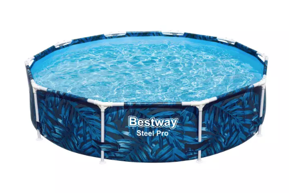 Karkasinis baseinas BESTWAY Steel Pro, mėlynos sp., 305 x 66 cm-0