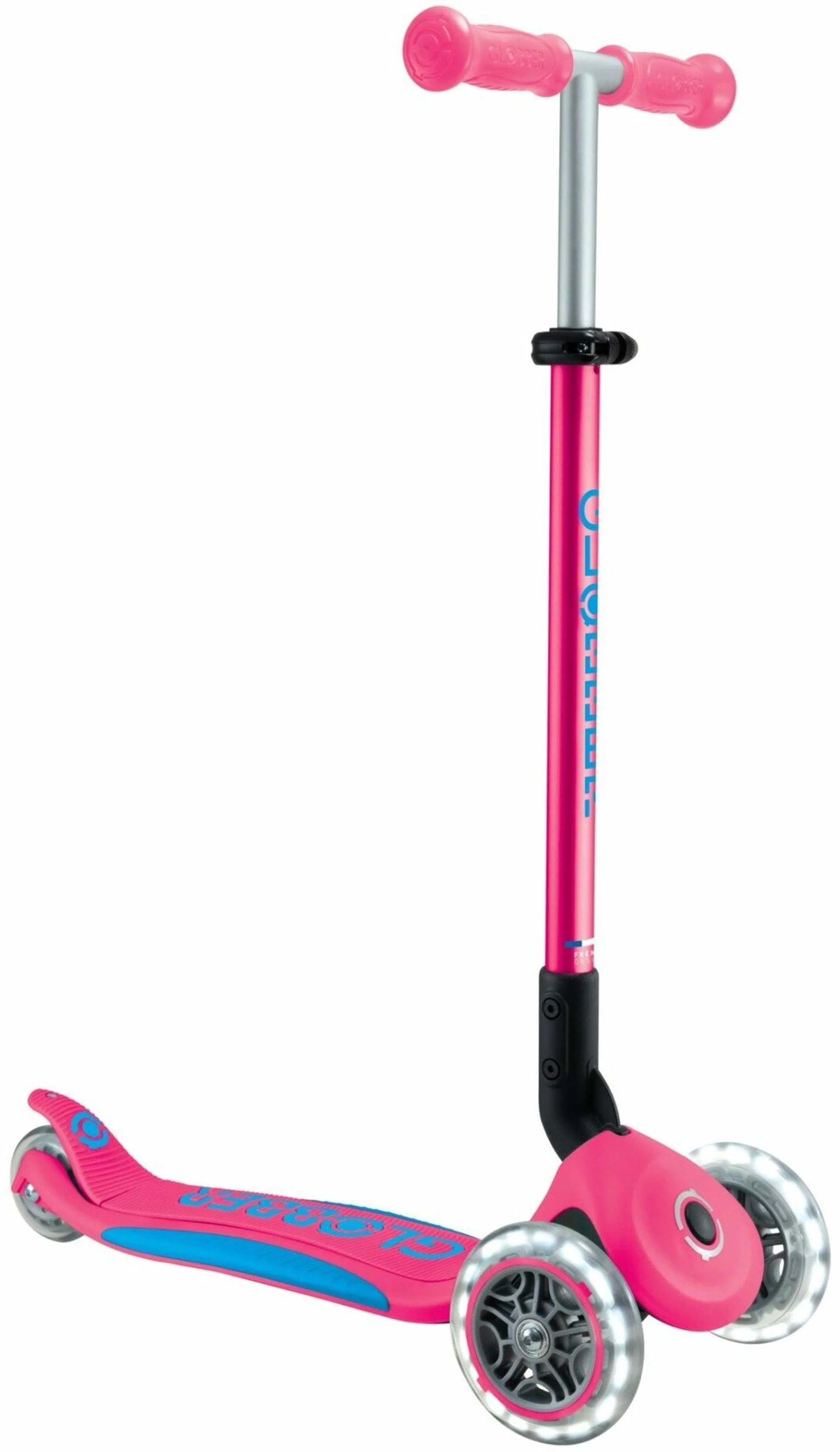 Paspirtukas GLOBBER Elite Lights, rožinės sp. - 3