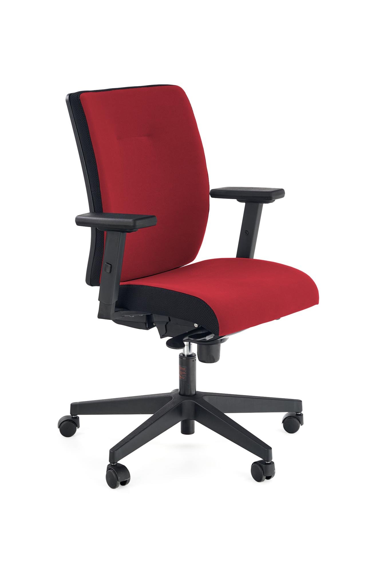 Biuro kėdė POP, juoda/raudona - 1