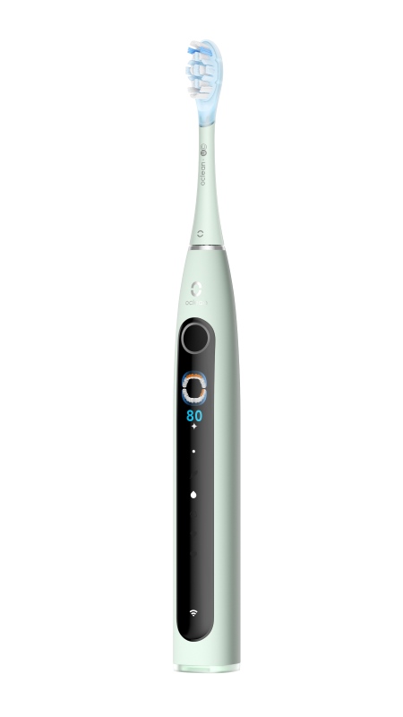 Elektrinis dantų šepetėlis OCLEAN X Pro 20 S, žalios spalvos-1