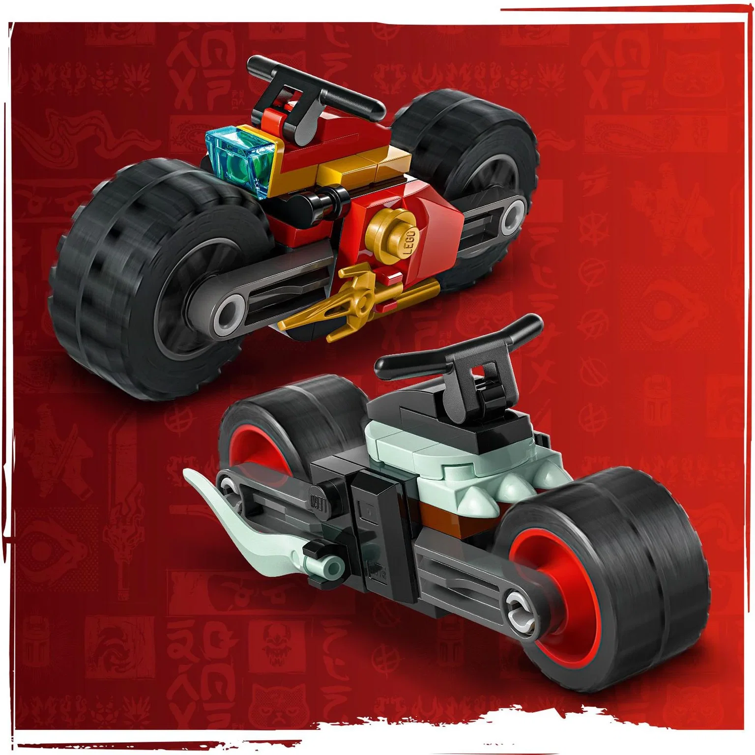 Konstruktorius LEGO Ninjago Kai's Motorcycle Speed Race - 4