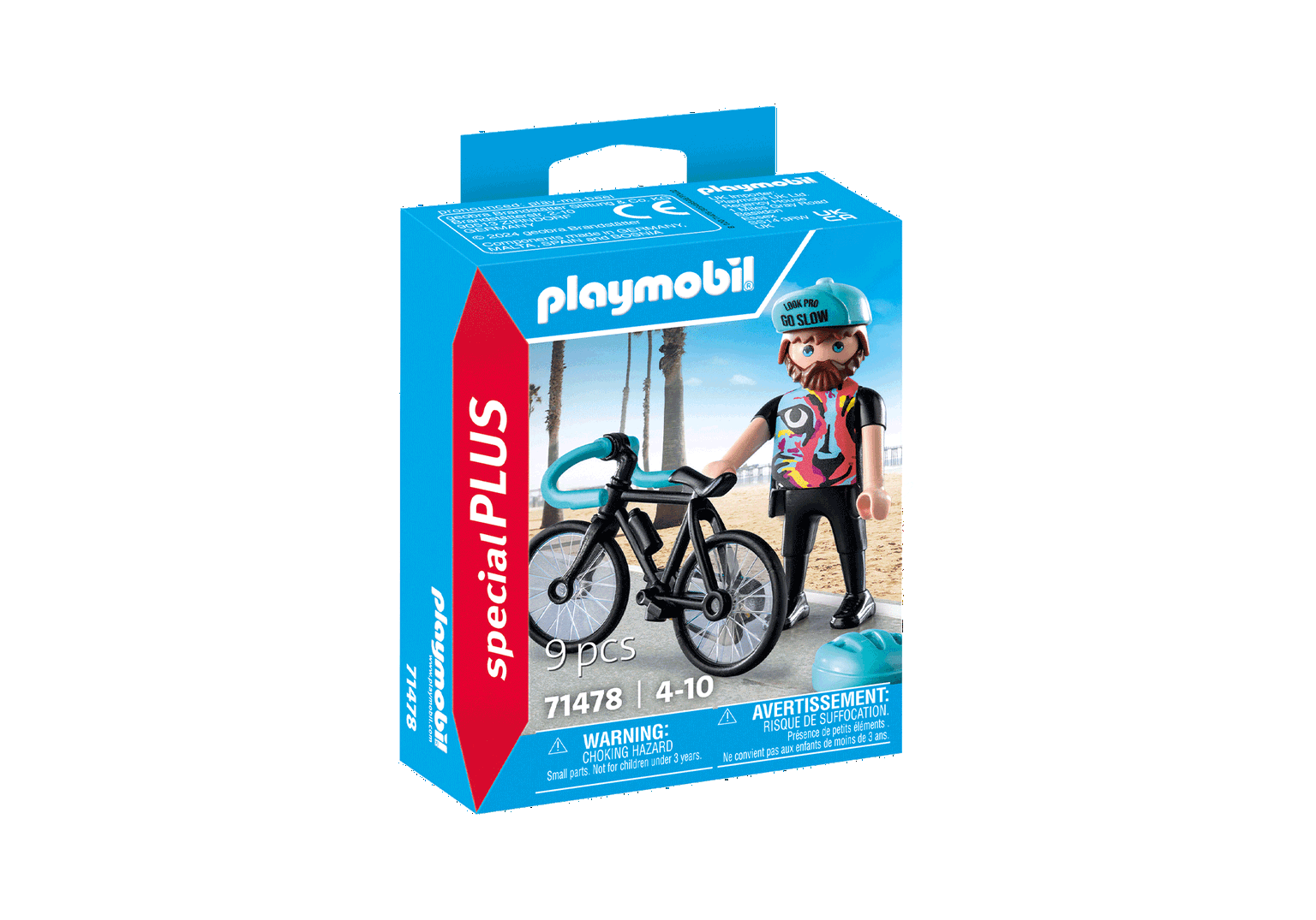 Dviratininkas Paul PLAYMOBIL SPECIAL PLUS 71478-0
