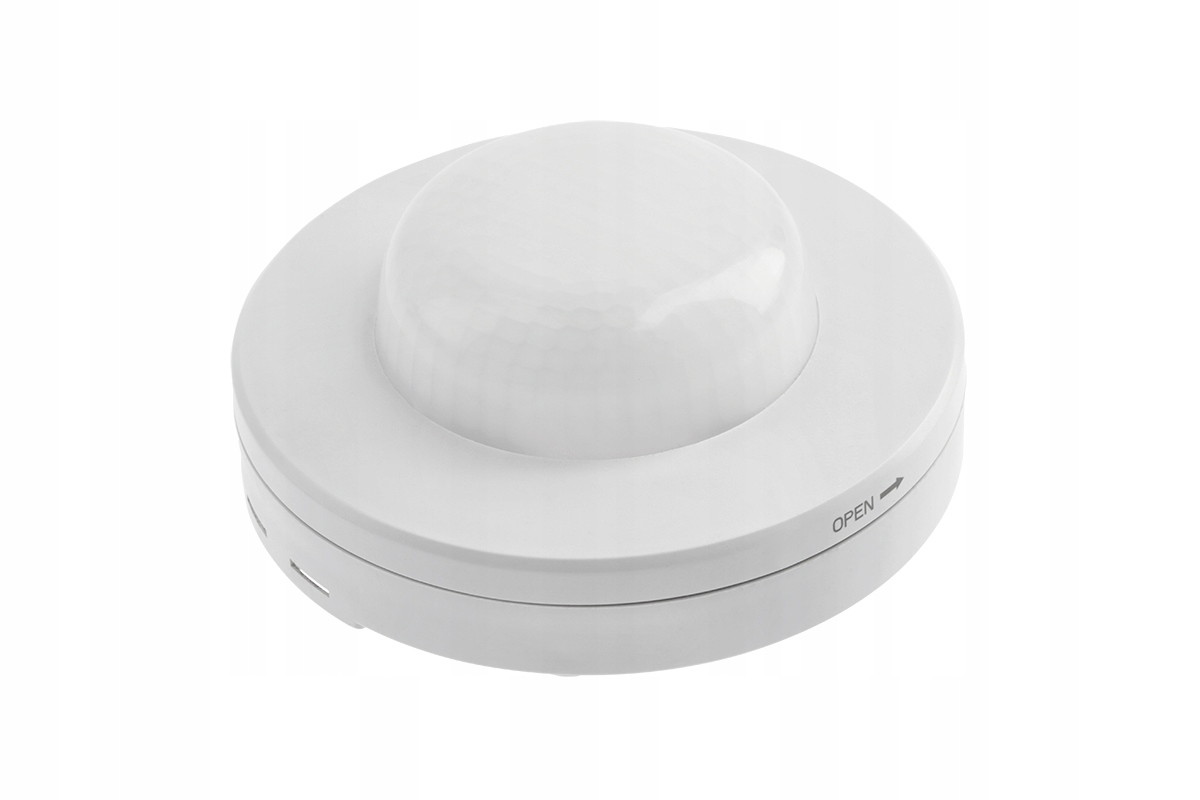 Judesio ir būvio daviklis CO-2, max 2000W, AC220-240V, 50/60Hz, 360*, diapozonas 3-20m, IP65-0