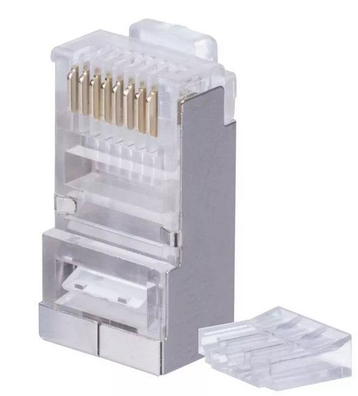 RJ45 jungtis FTP kabeliui CAT6, 20 vnt.-1