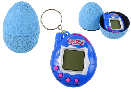 Elektroninis žaidimas gyvūnėlis "Tamagotchi" kiaušinyje, mėlynas - 2