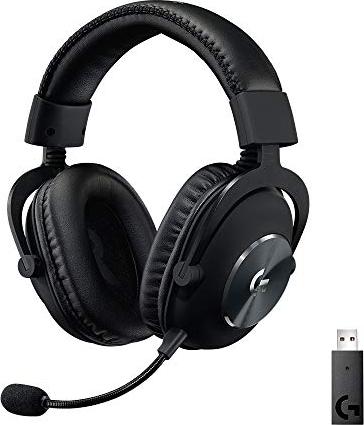 Belaidės ausinės Logitech Pro X Lightspeed, juoda-0