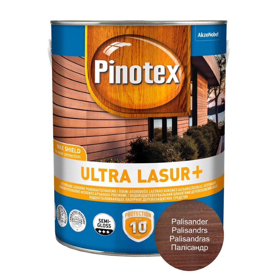 Medienos impregnantas PINOTEX ULTRA LASUR +, palisanderio sp., 3 l-0