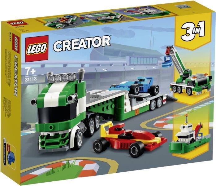 Konstruktorius LEGO® Creator Lenktyninių automobilių transporteris 31113 - 1