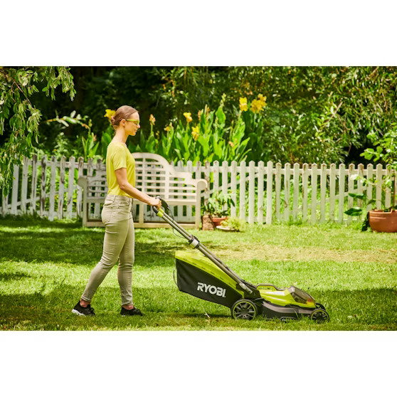 Akumuliatorinė vejapjovė RYOBI ONE+ RY18LMX40B-240, 18 V, 2 x 4,0 Ah, 40 cm, 50 l - 3