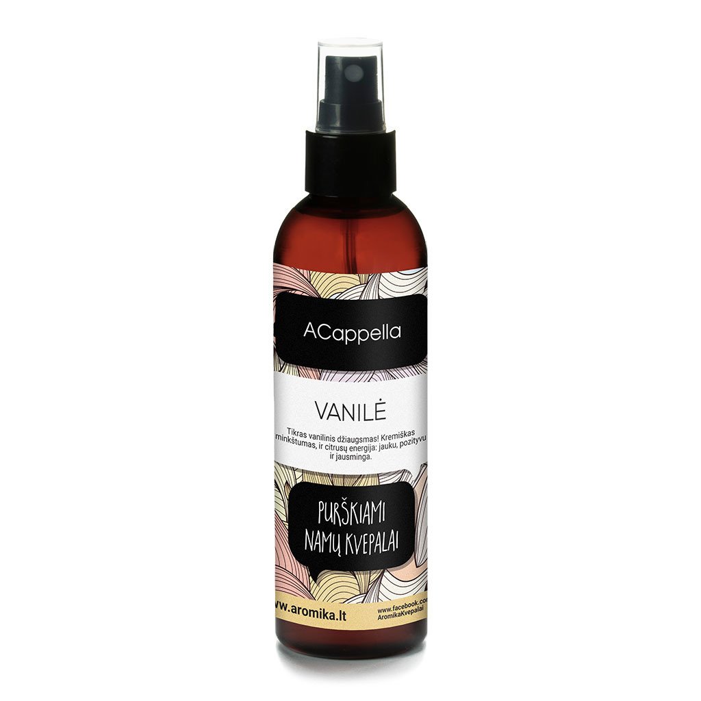 Purškiamas namų kvapas ACappella Vanilė, 200 ml