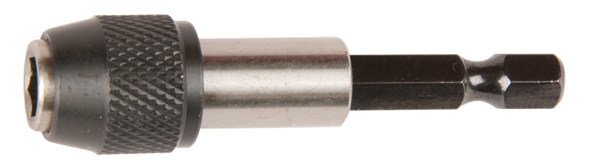 Antgalių laikiklis su fiksavimo žiedu MAKITA, 1/4", 60 mm, magnetinis