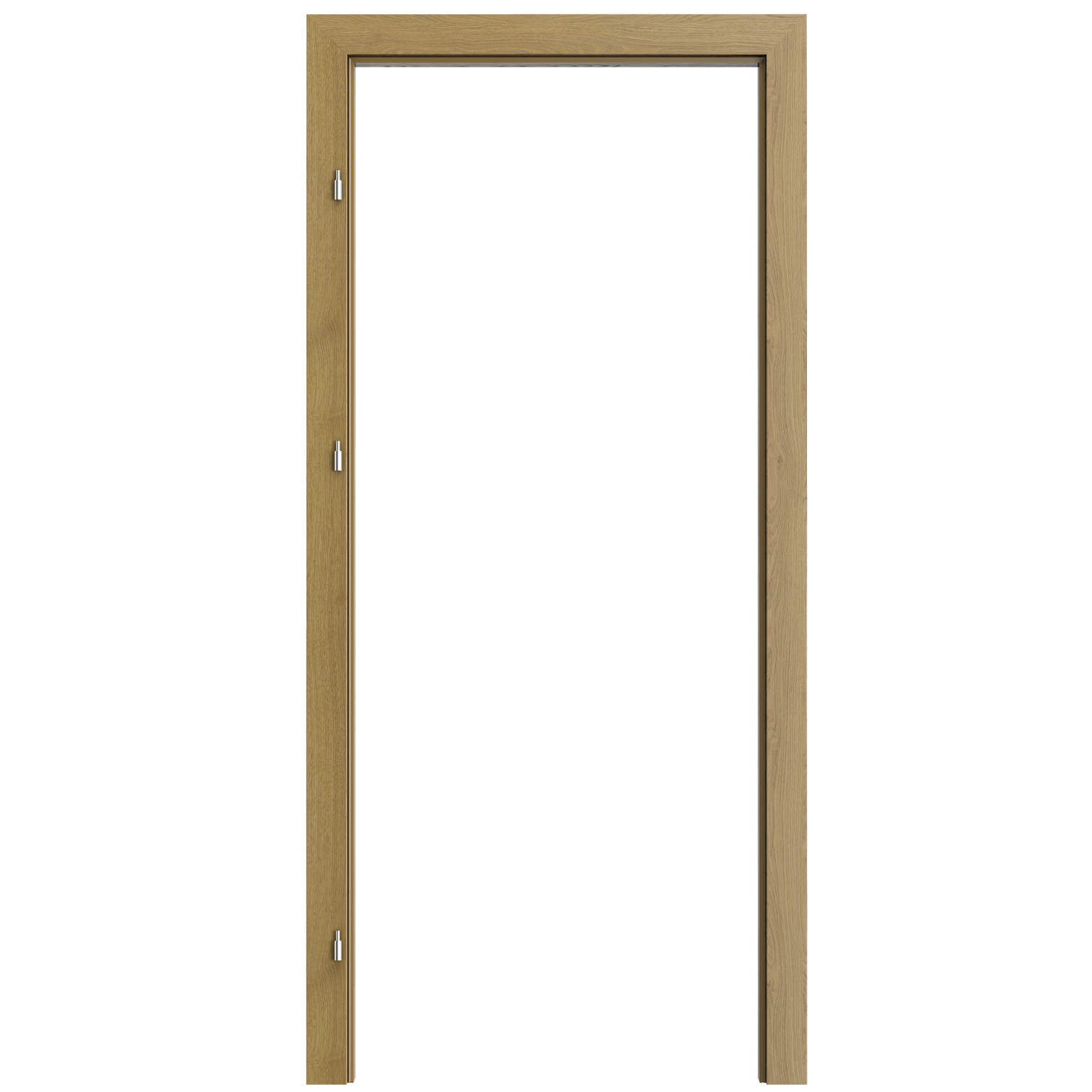 Reguliuojama durų stakta PORTA SYSTEM, Katanijos ąž sp., 846 x 2038 x 75 - 95 mm, kairė-0