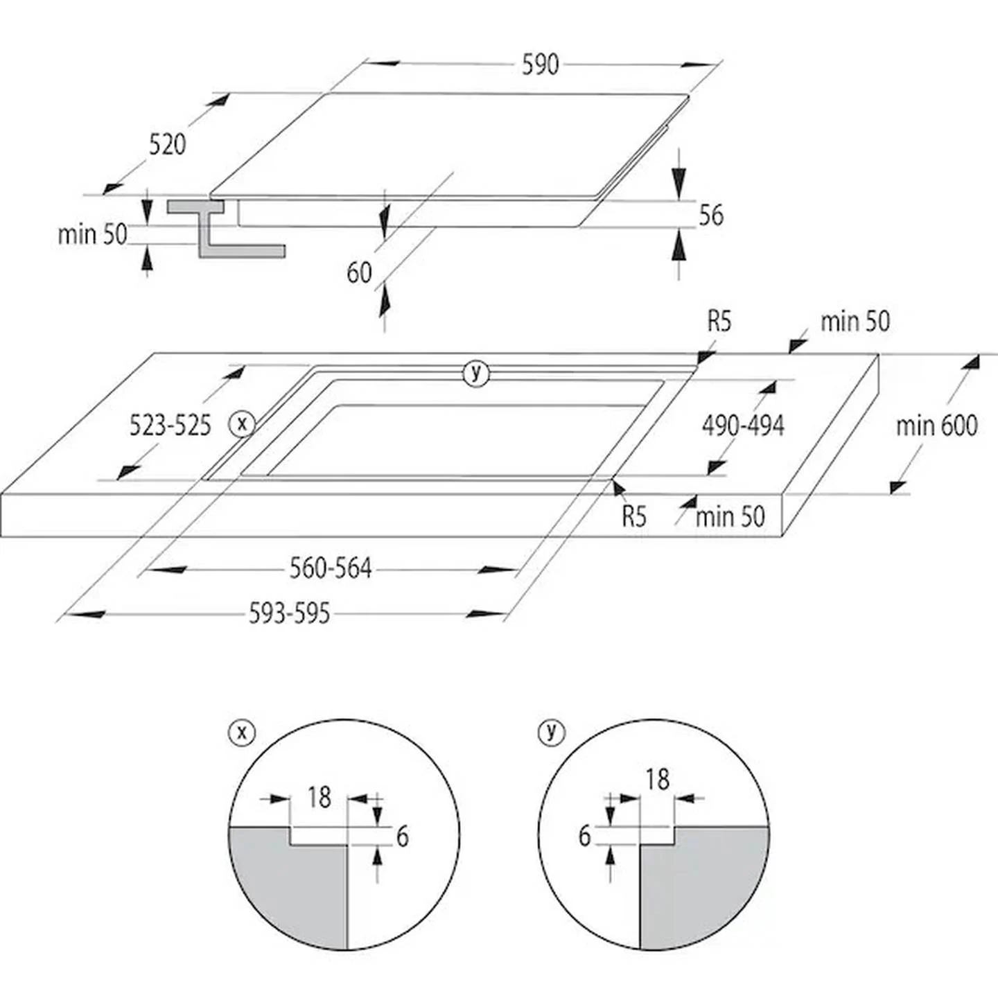 Indukcinė kaitlentė Gorenje GI6401BSCE - 3