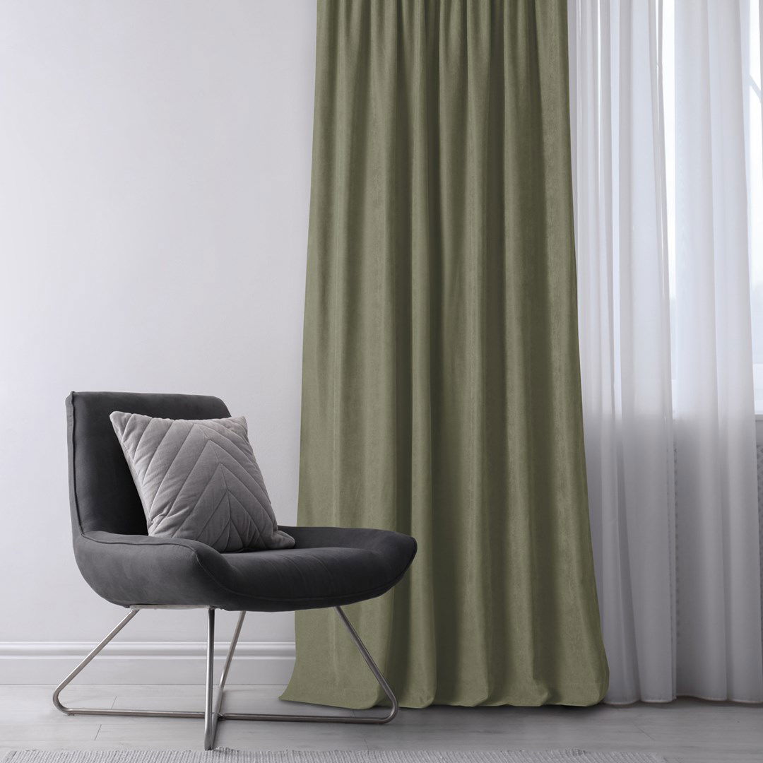 Naktinė užuolaida MILANA OLIVE FLEX, 220x245 cm - 4