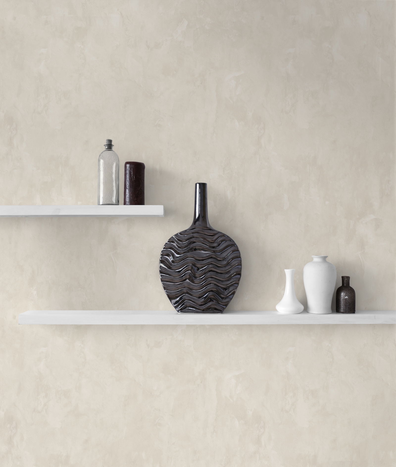 Viniliniai tapetai flizelino pagrindu GRANDECO CAMILLA PLAIN