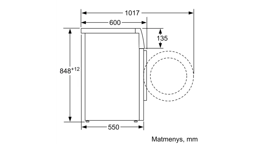 Skalbyklė BOSCH WAN280L5SN - 5